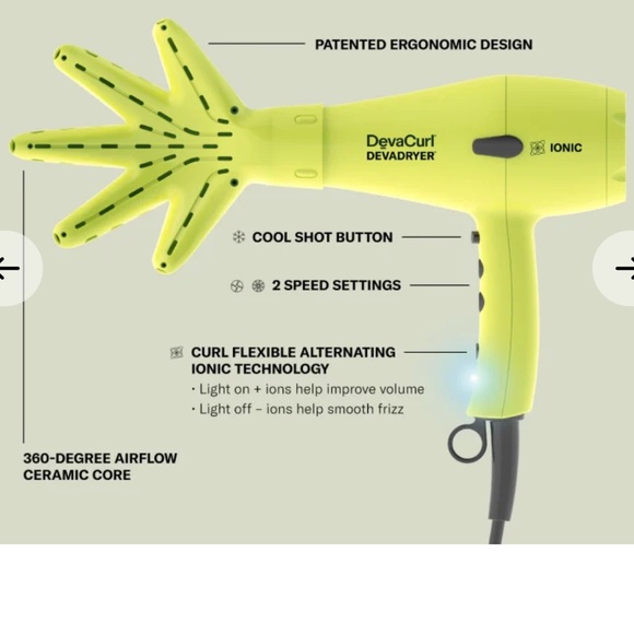 DevaCurl Hairdryer & Viral Defuser - Picture 2 of 3